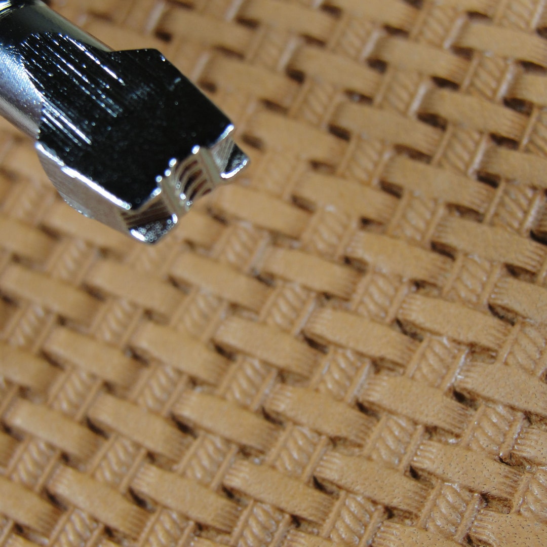 Japan Select - #X560 Xsm Rope Basket Weave Stamp (leather Stamping