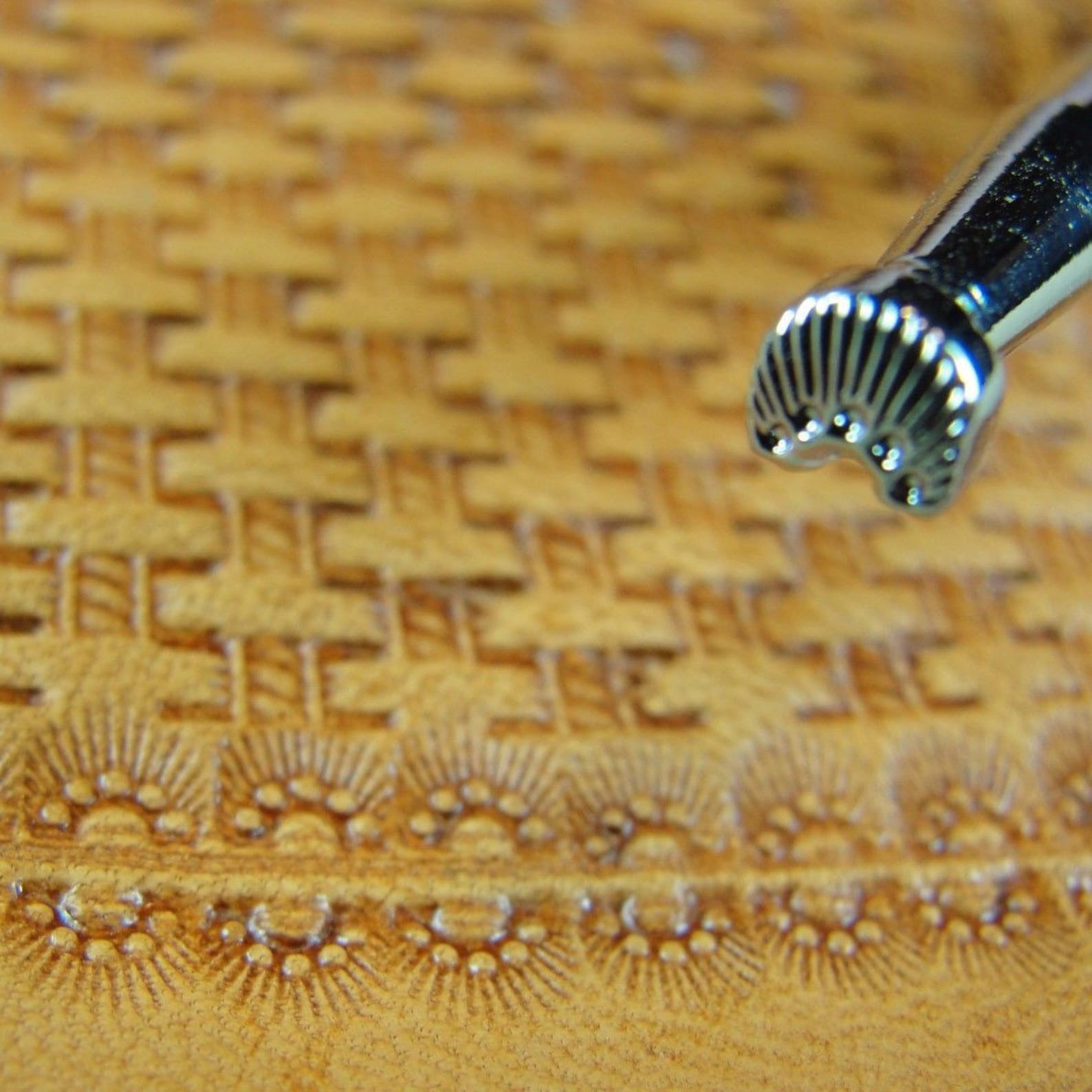 Steel Craft Japan N303 Small 5seed Border Stamp leather Etsy