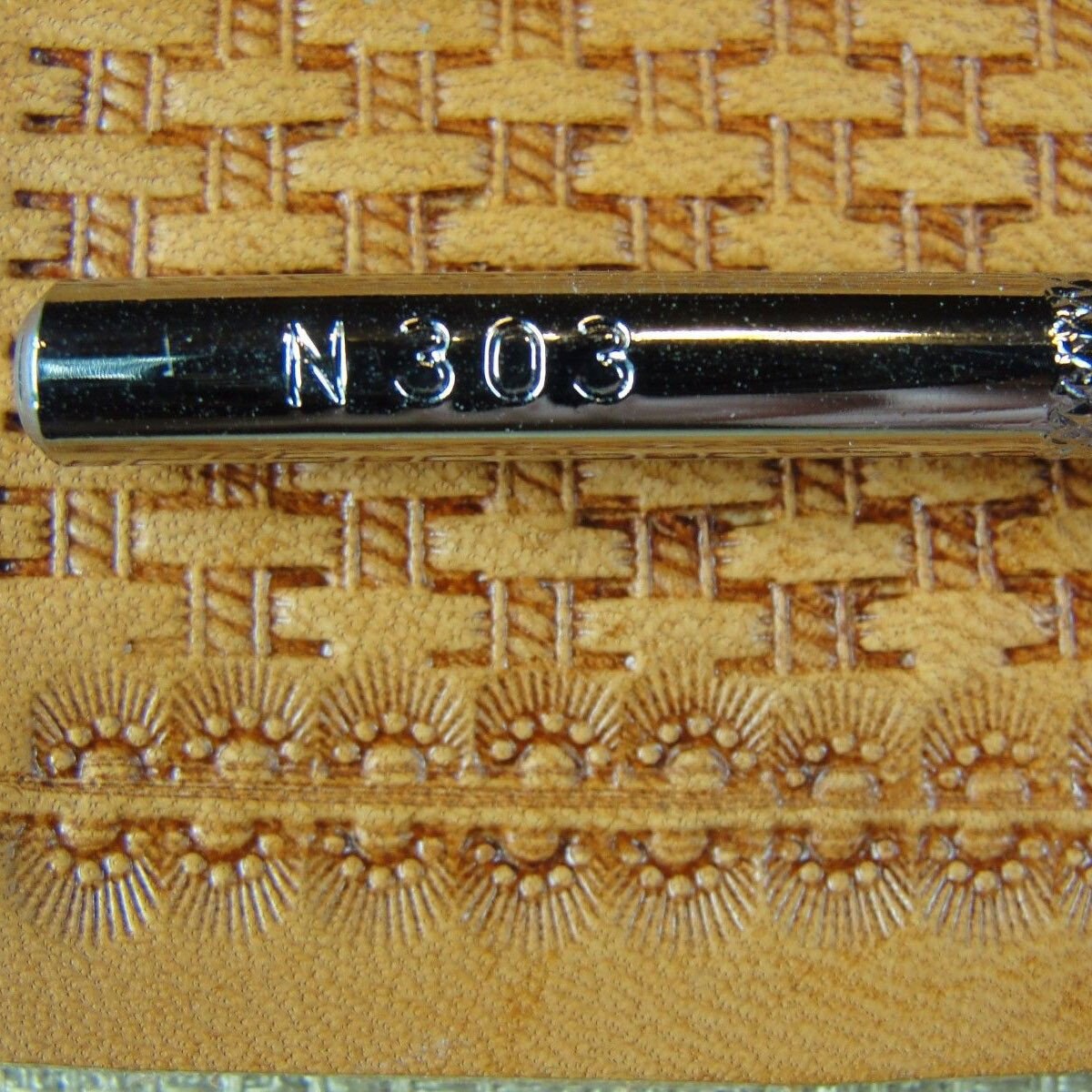 Steel Craft Japan N303 Small 5seed Border Stamp leather Etsy
