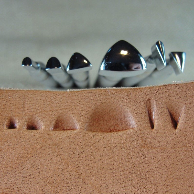 Steel Craft Japan Figure Carving Stamp Set 6 Leather Etsy