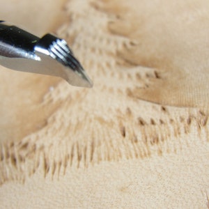 Japan Select - #R001 Extra Thin Lined Figure Carving Stamp (Leather Tool)