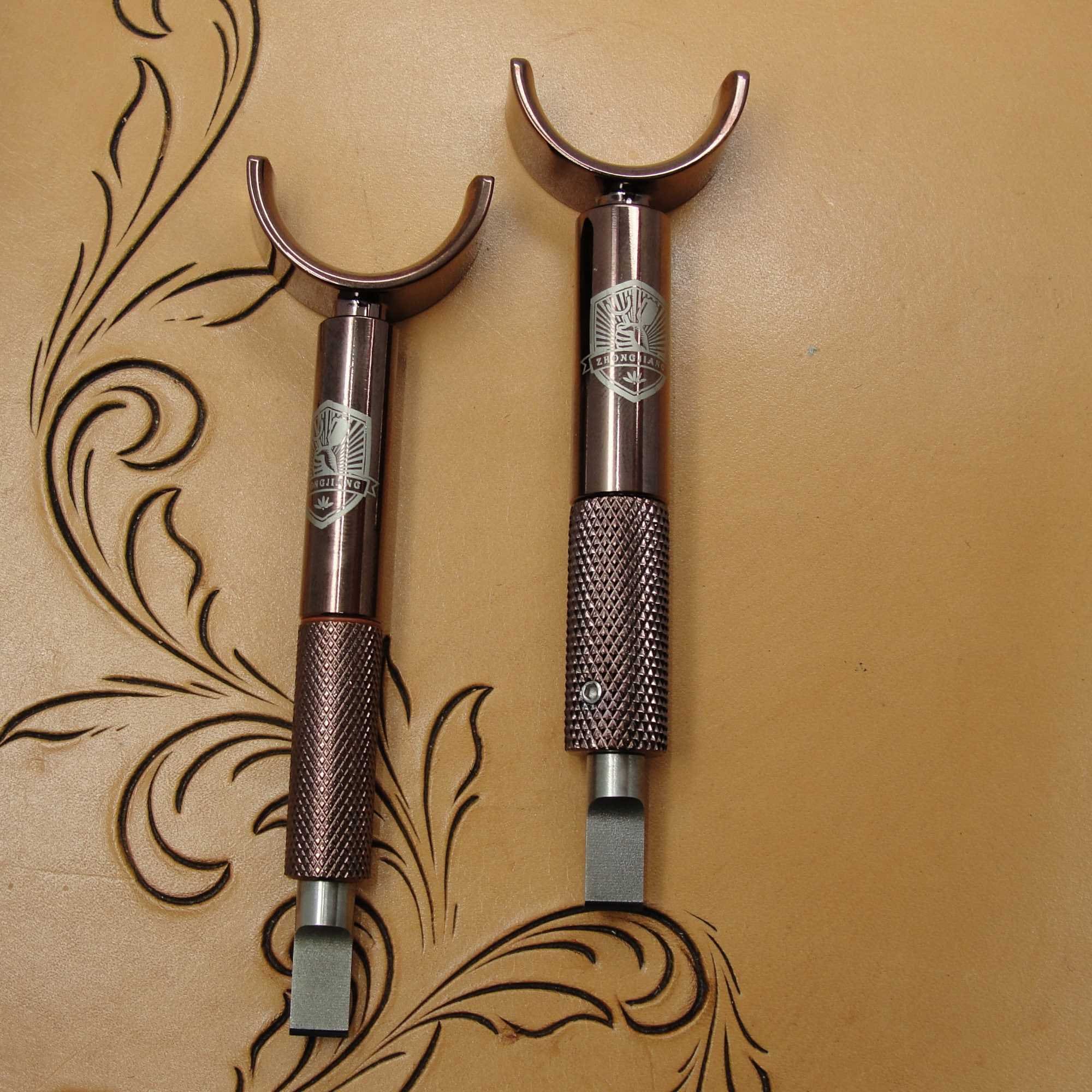 1/2 Brass Swivel Knife — Miller Custom Leather Tool Co.