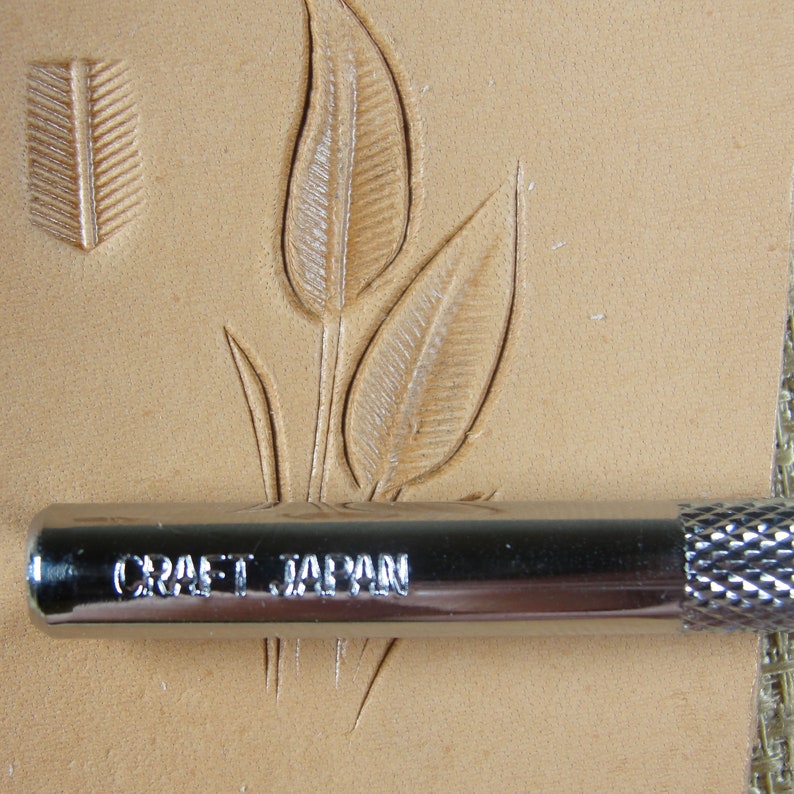 Steel Craft Japan F121 Figure Carving Stamp leather Etsy