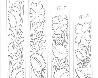 Patterns for Belts 3/4 to 2 by Chan Geer sheridan - Etsy
