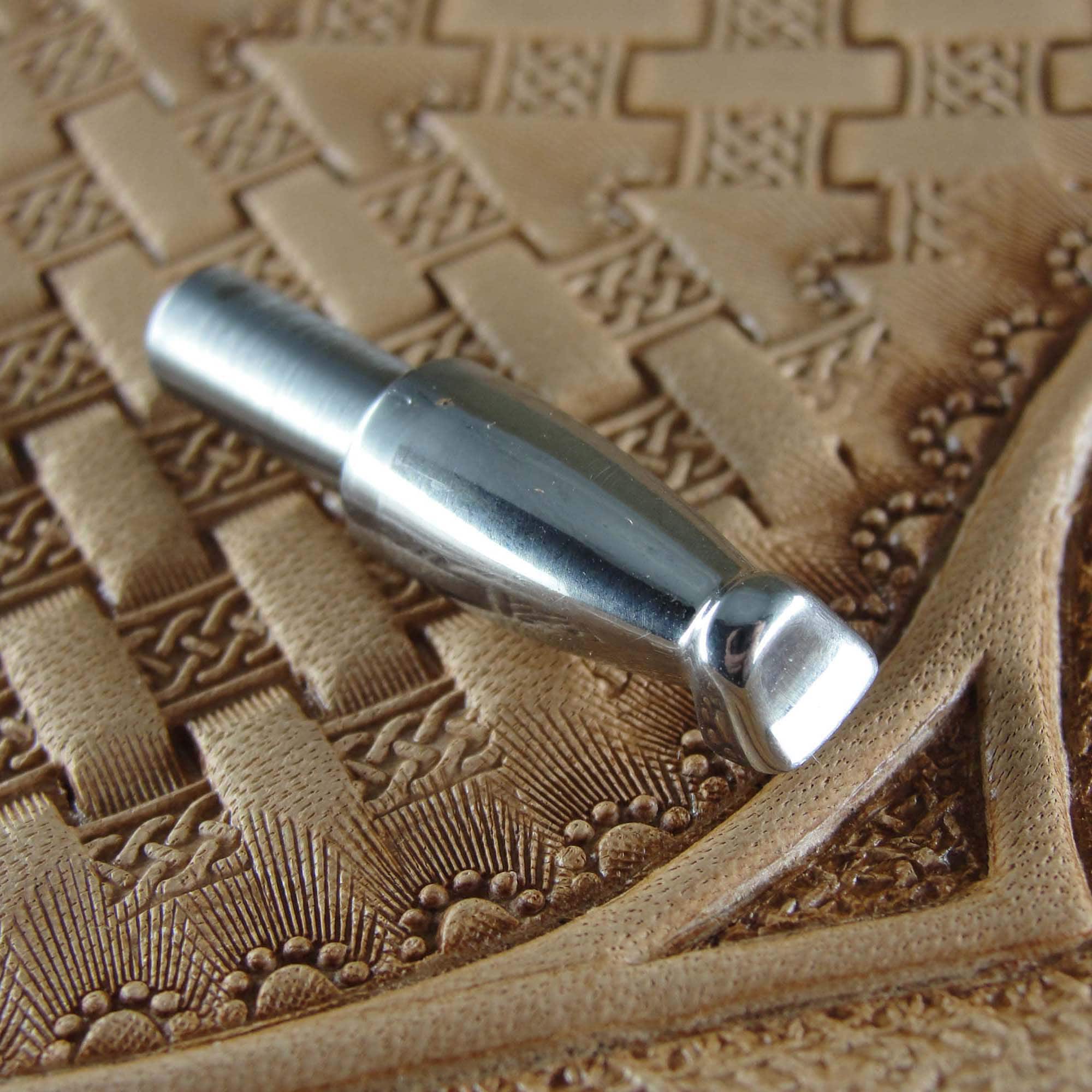  Stainless Steel Barry King - #1 Arched Lined Veiner Stamp  (Leather Stamping Tool)