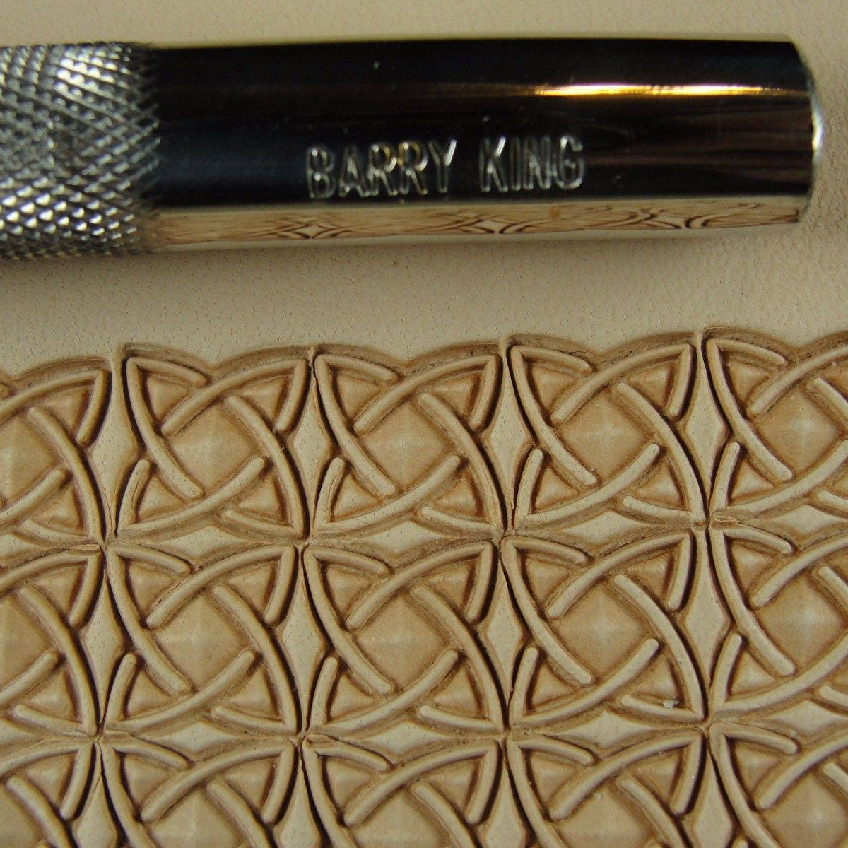 Stainless Steel Barry King - #1 Arched Lined Veiner Stamp (Leather Stamping  Tool)