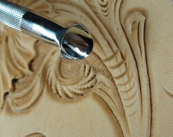Stainless Steel Barry King - #5 Large Mule's Foot Stamp (Leather Stamping Tool)