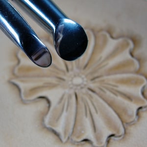 Stainless Barry King - 2-Piece Extra Steep Petal Lifter Set (Leather Tools)