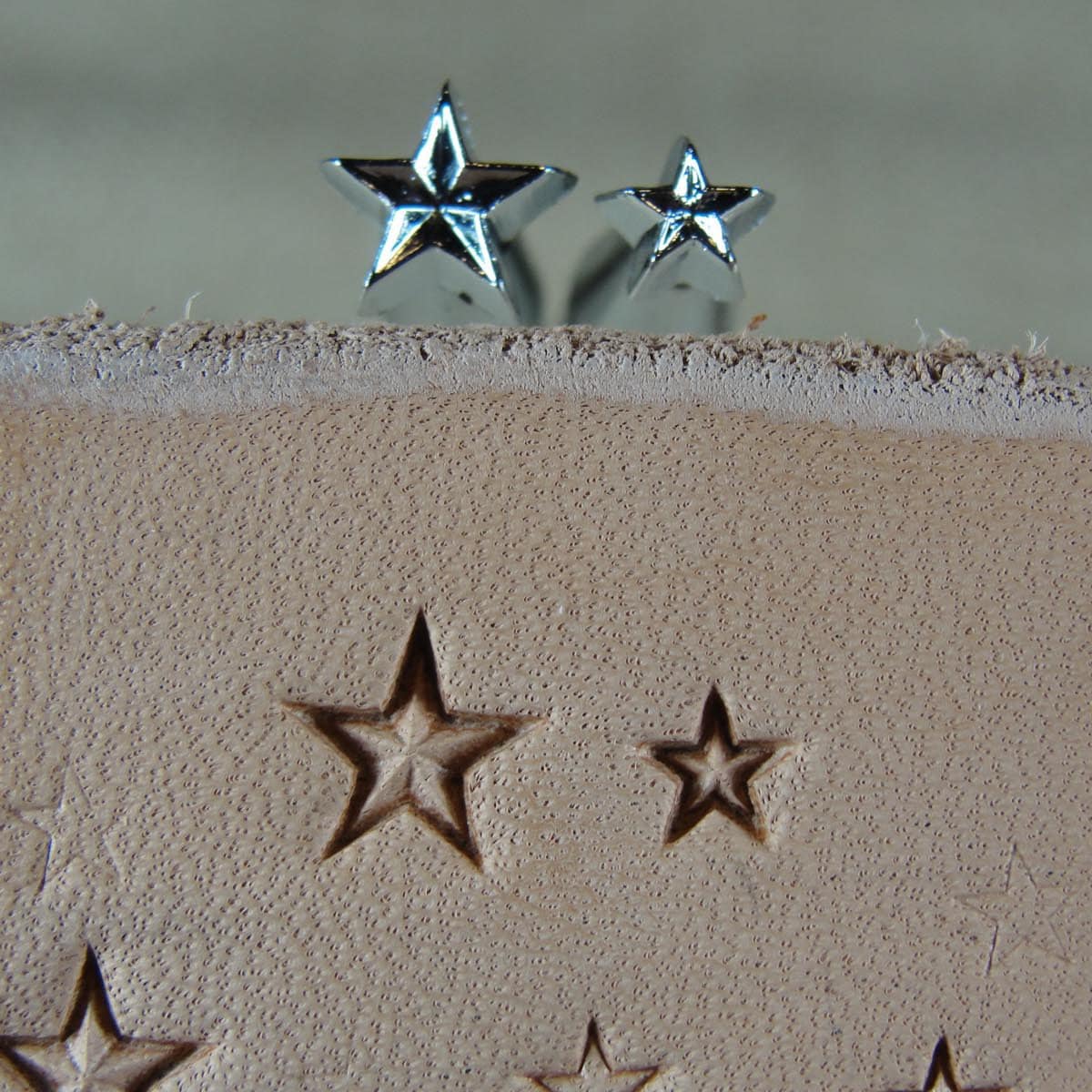 好久由craft Craft Japan - #Z609/Z610 Small 5-point Star Set (2 Leather