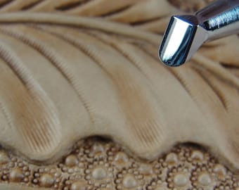 Steel Craft Japan - #B60 Undercut Beveler / Petal Lifter Stamp (Leather Stamping Tool)