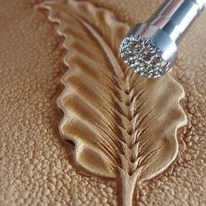 Sellos de cuero de arcilla seca de la herramienta de sellos de la estampación de la talla de los punzones de herramientas de artesanía en cuer 