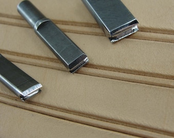 Barry King Beader Blade for Swivel Knife, Double Line Swivel Knife Blade, Leather Carving Tool