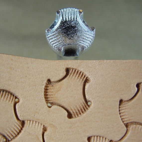 Craft Japan - #E684 Large Tri-weave Stamp (leather Stamping Craft Japan - #E684 Large Tri-weave Stamp (leather Stamping
