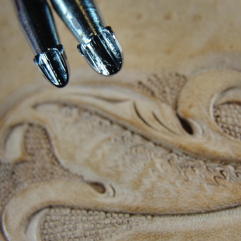 Leather Stamping Tool #H907-S Extra Small Stop Stamp Steel Craft Japan