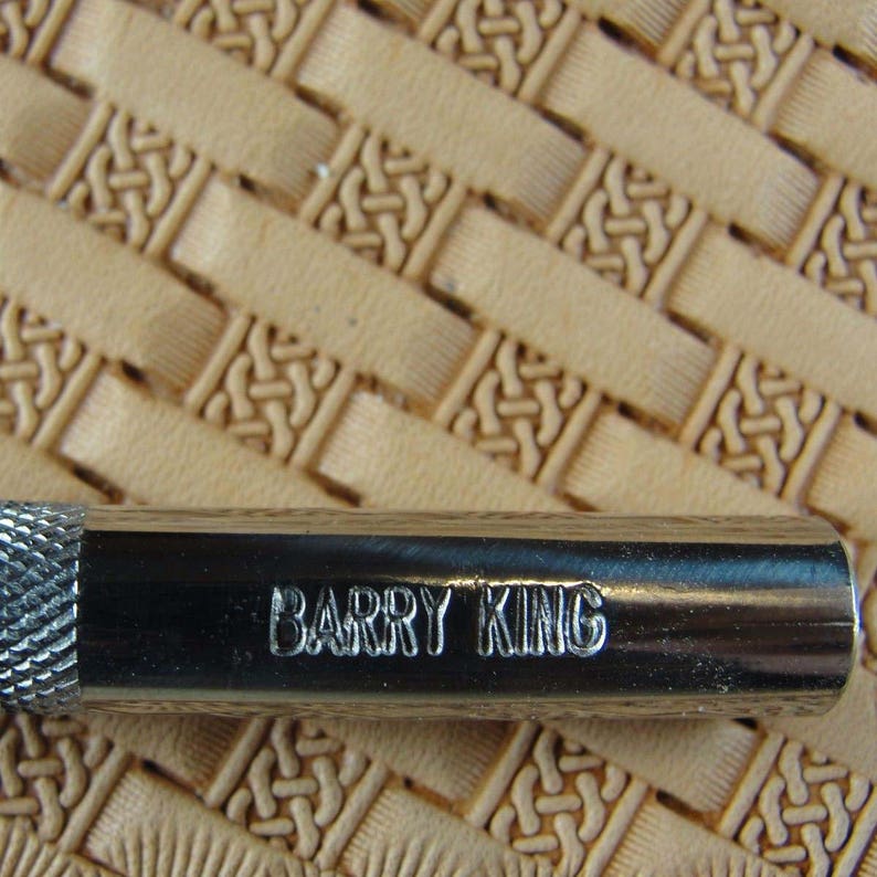 Stainless Steel Barry King 2 Celtic Basket Weave Stamp Etsy