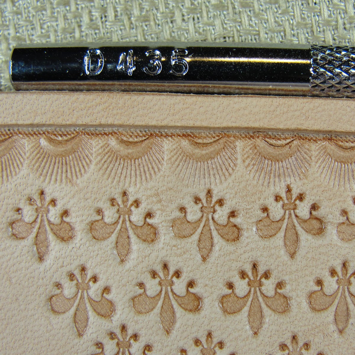 Steel Craft Japan Undercut Beveler Stamp Set 3 Leather Stamping Tools 