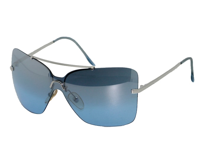 Christian Dior blue sunglasses Y2K