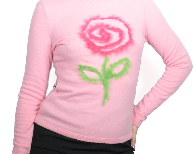 Moschino Jeans floral sweater