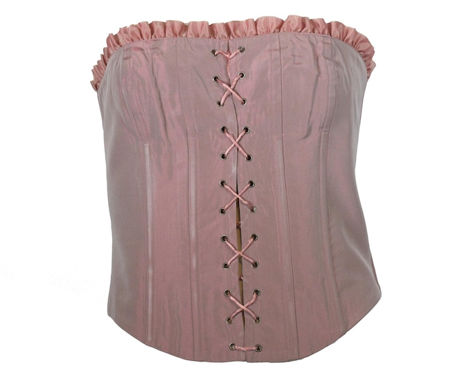 Blumarine pink corset