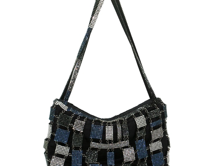 Daniel Swarovski blue bag from the 90s