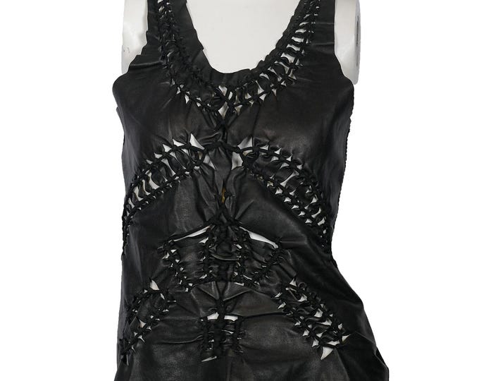 Jean Paul Gaultier leather top
