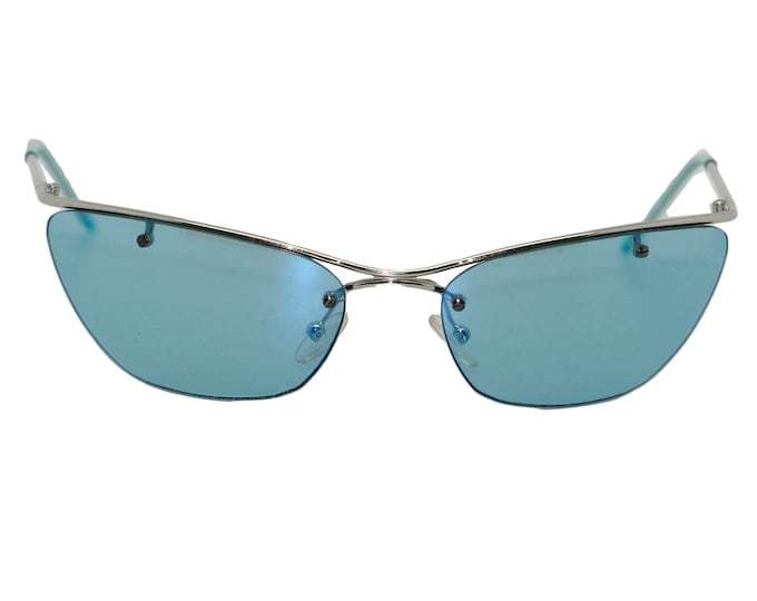 Christian Dior blue sunglasses