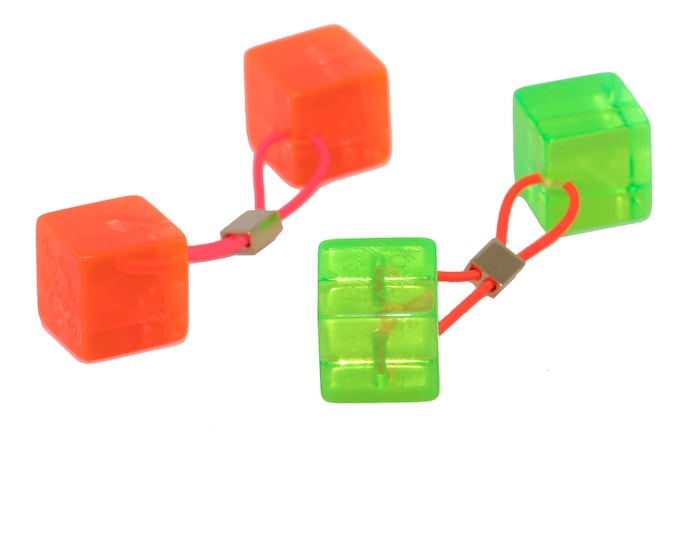 Louis Vuitton neon elastic cubes