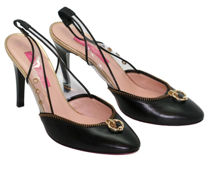 Emanuel Ungaro piercing pumps