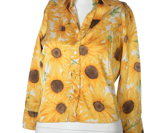 Dolce & Gabbana sunflower shirt