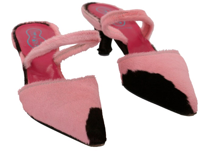 Free Lance pink leather shoes