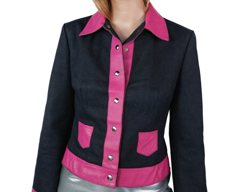 Jacket d-G jeans and leather