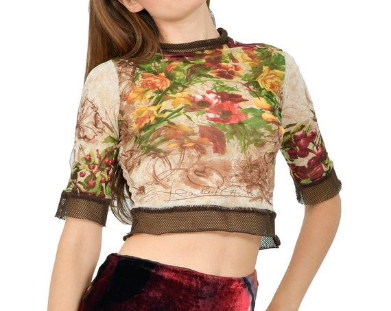 Jean Paul Gaultier top mesh 1999