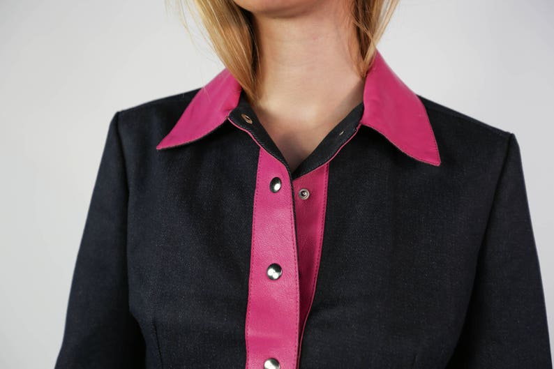 Jacket d-G jeans and leather