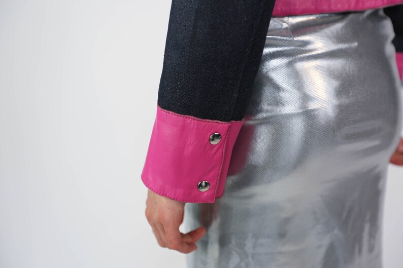 Jacket d-G jeans and leather