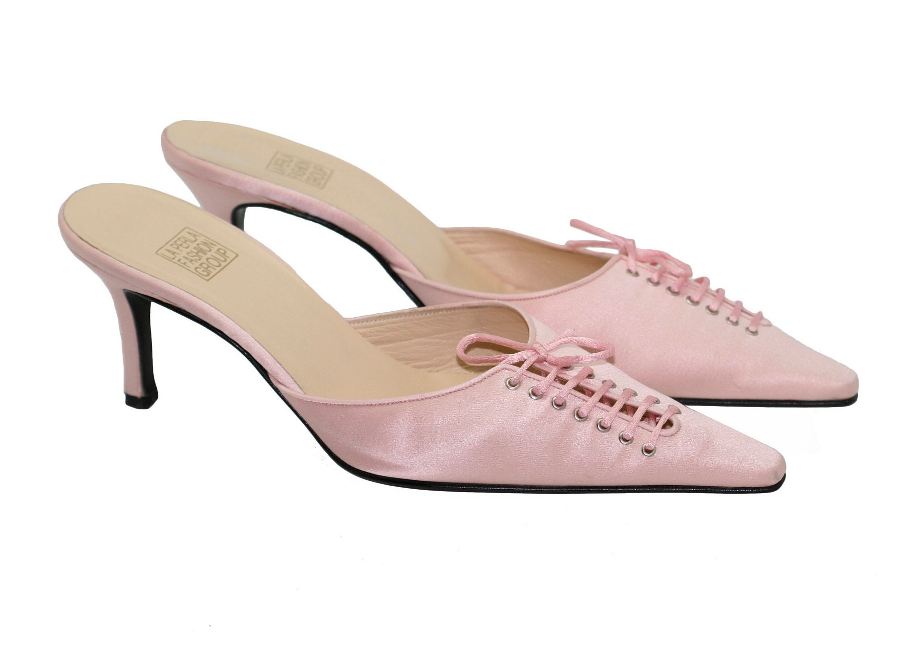 Vintage Louis Vuitton pink dice mules – Fivedotsvintage