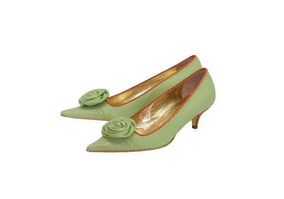D&G green pumps 2000