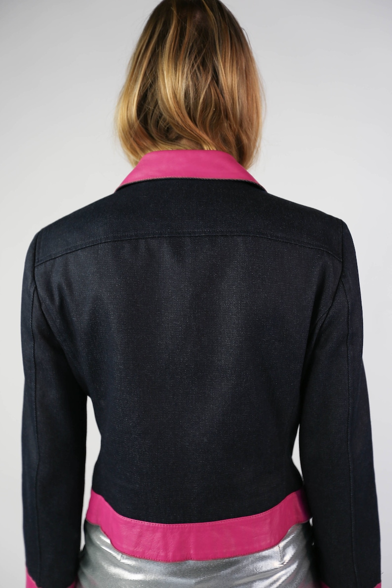 Jacket d-G jeans and leather