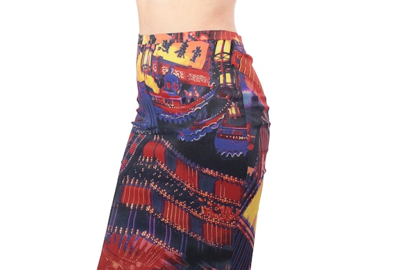 D&G printed skirt