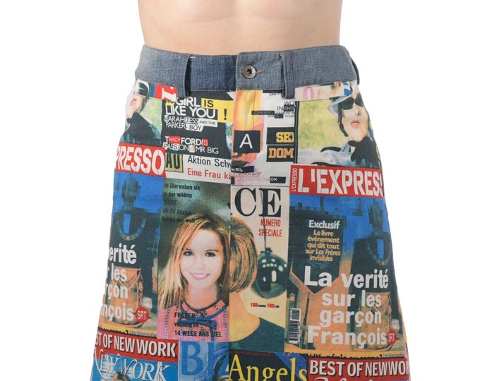 D&G printed skirt 2000