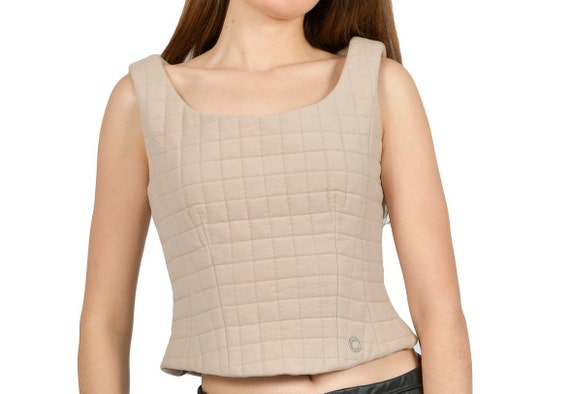 Chanel identification quilted bustier - image 2