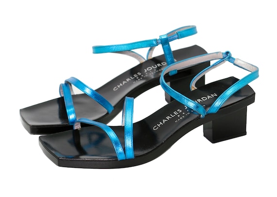 Charles Jourdan square sandals