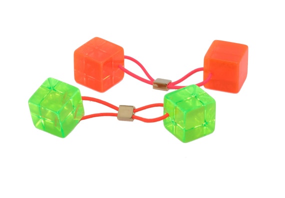 Louis Vuitton neon elastic cubes