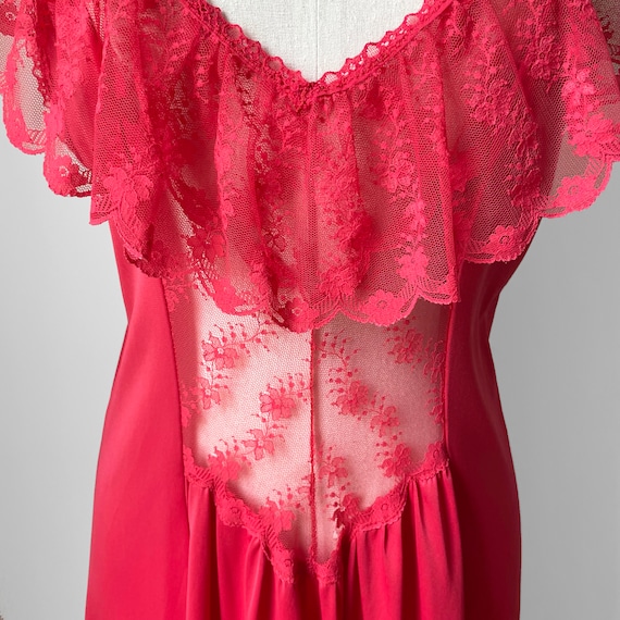 Vintage, 1970s, 70s, Made in Canada, Fuchsia, Hot… - image 2