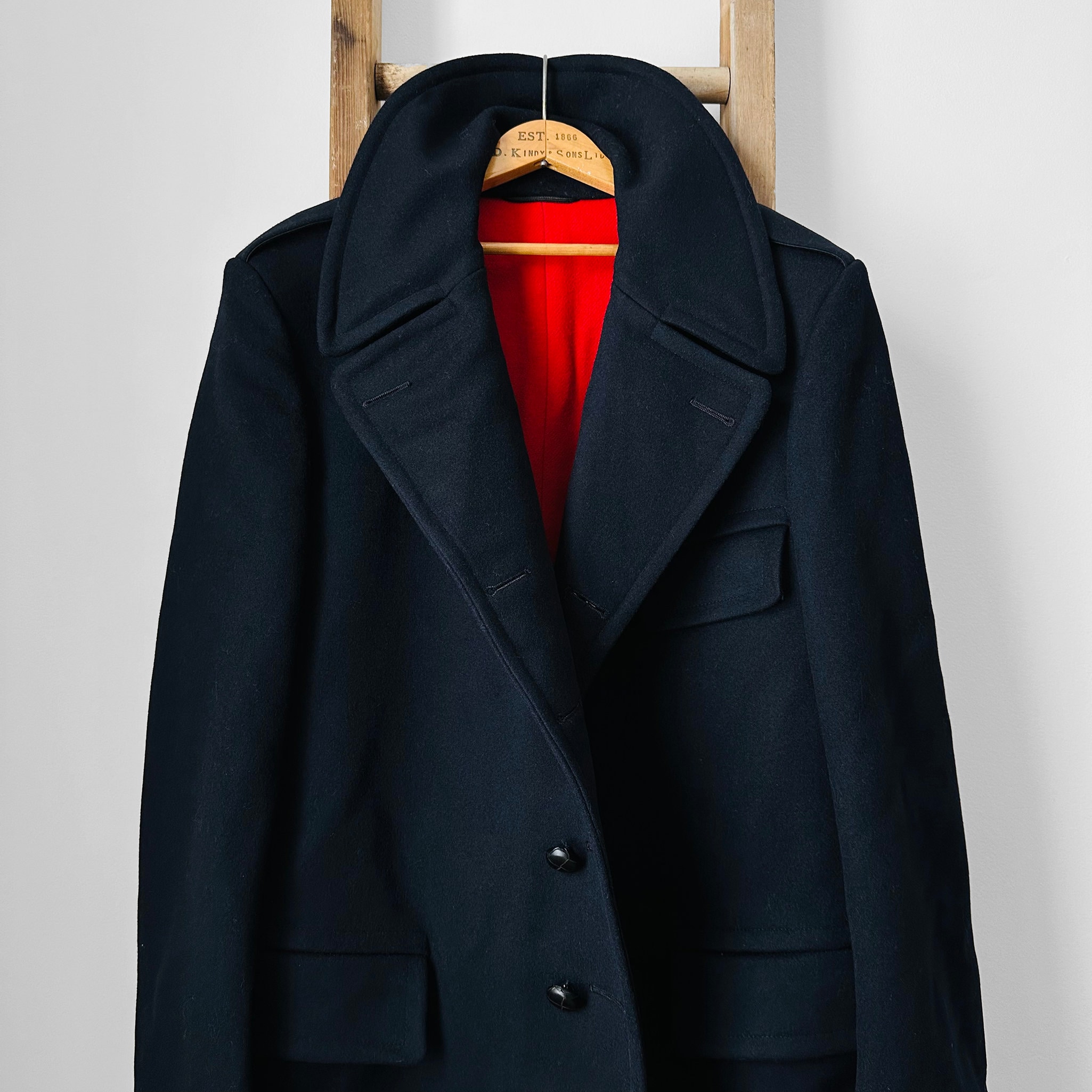 Vintage, 80s, 1980s, Dark, Navy, Blue, Blue Black, Red
