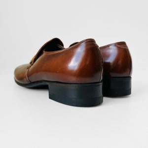 Vintage, NOS, Brown, Florsheim, Leather, Loafer, Slip-On, Shoe Sz. 9.5 image 8