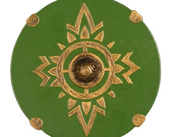 Riddermark, Rohirrim, los Señores de los Caballos, mini escudo, decoración de pared, Tolkiens, cumpleaños, Navidad, regalo
