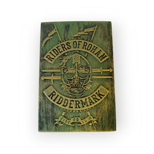 Riddermark magnet (big one), Tolkiens, Rohirrim, horse lords, ornament, birthday, gift, christmas, Éorl, Golden hall, Edoras