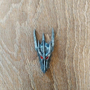 Dark lord magnet, pin, Tolkiens, Land of shadow, Ring wrath, orc, birthday, gift, christmas
