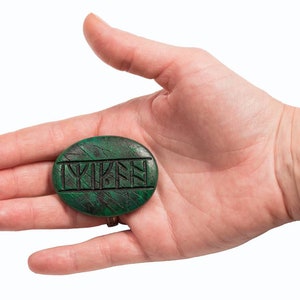 Dwarf stone, Tolkiens, runestone, love symbol, gift under 25, birthday, christmas, Oakenshield