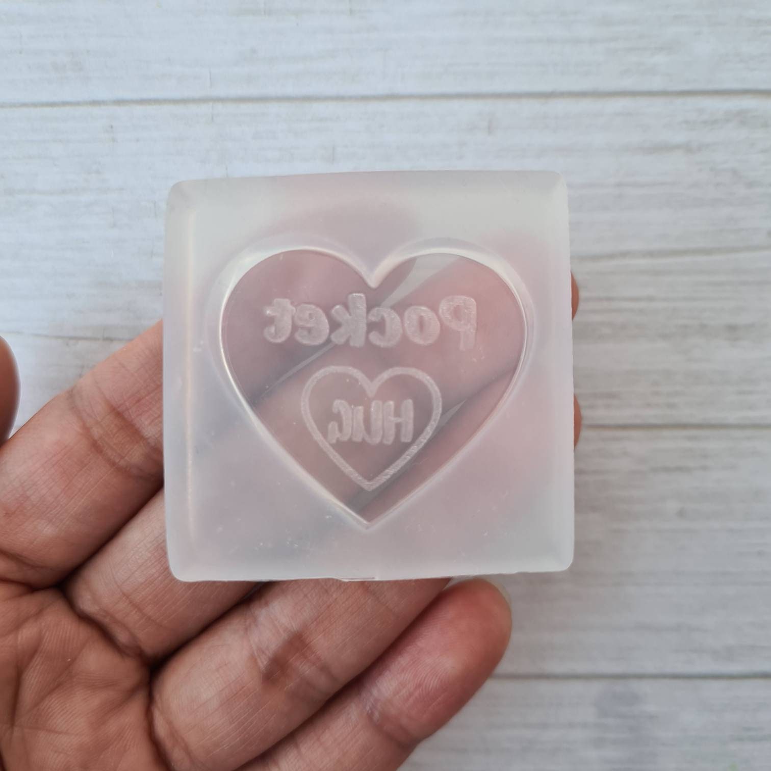 Resin Pocket Hug Mold 35mm Pocket Hug Mold Flexible Silicone Etsy